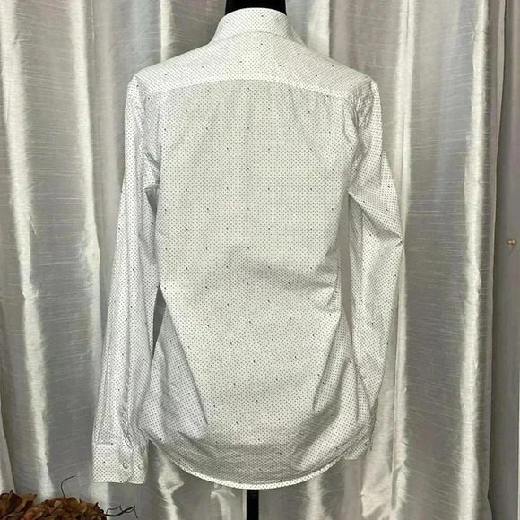 Original Penguin by Munsingwear Men’s Small Long Sleeve Button Down White Shirt - Picture 4 of 10